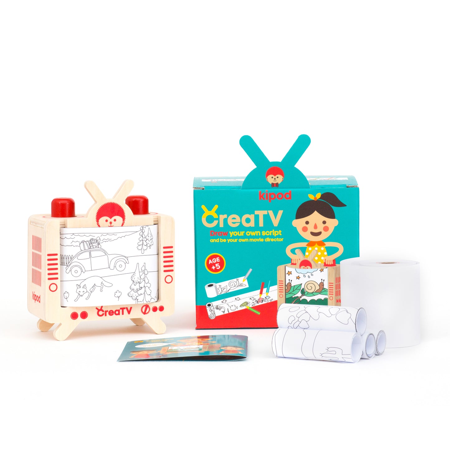 CreaTV - Wooden Craft TV Storytelling Kit