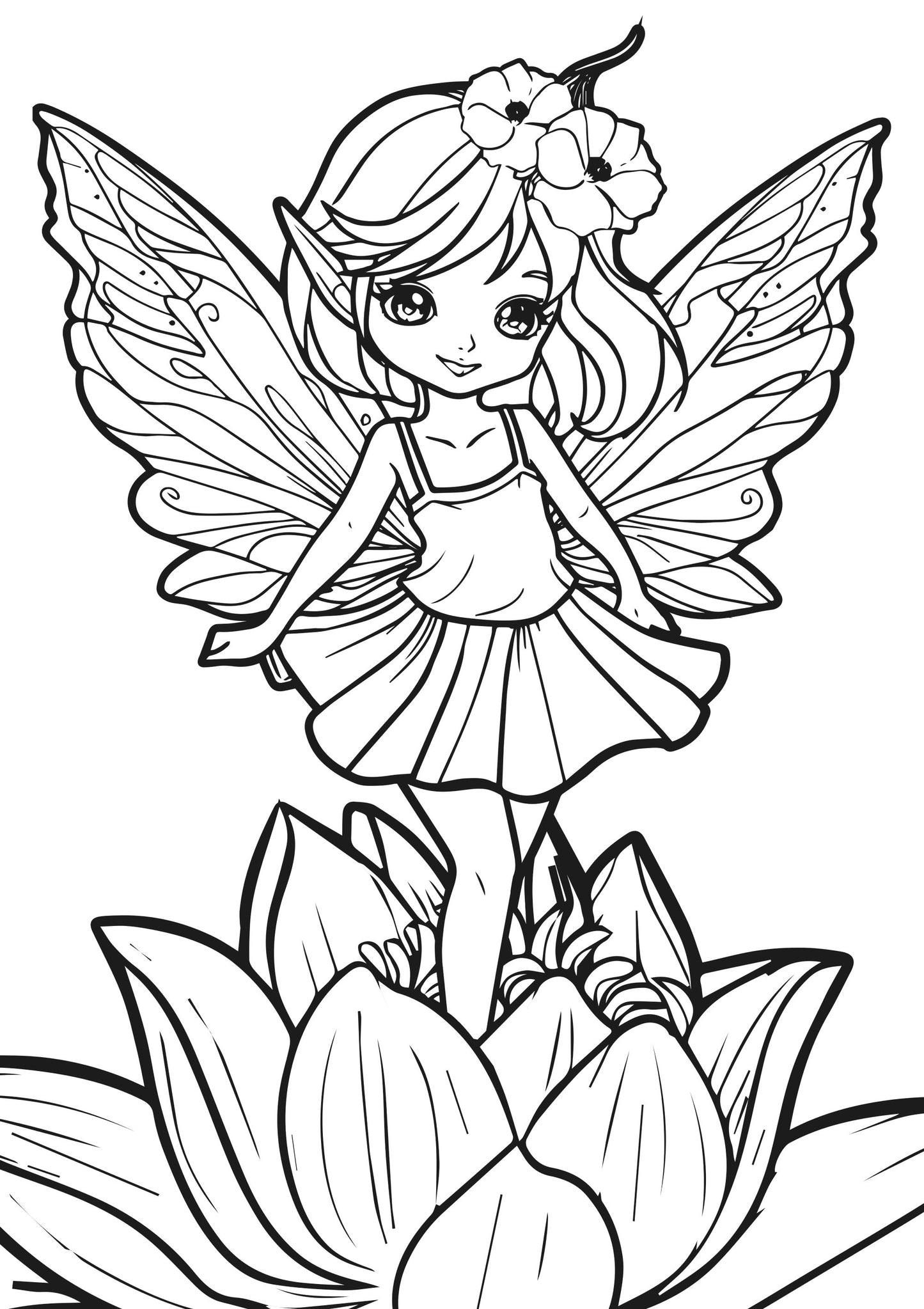 Fairyland Fun XXL Coloring Book