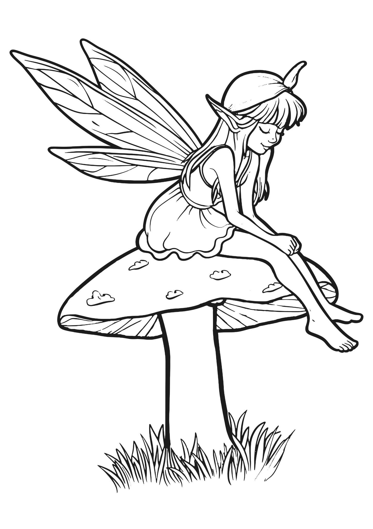 Fairyland Fun XXL Coloring Book