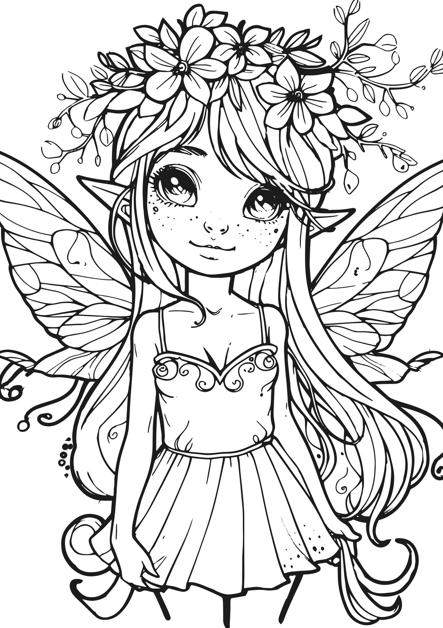 Fairyland Fun XXL Coloring Book