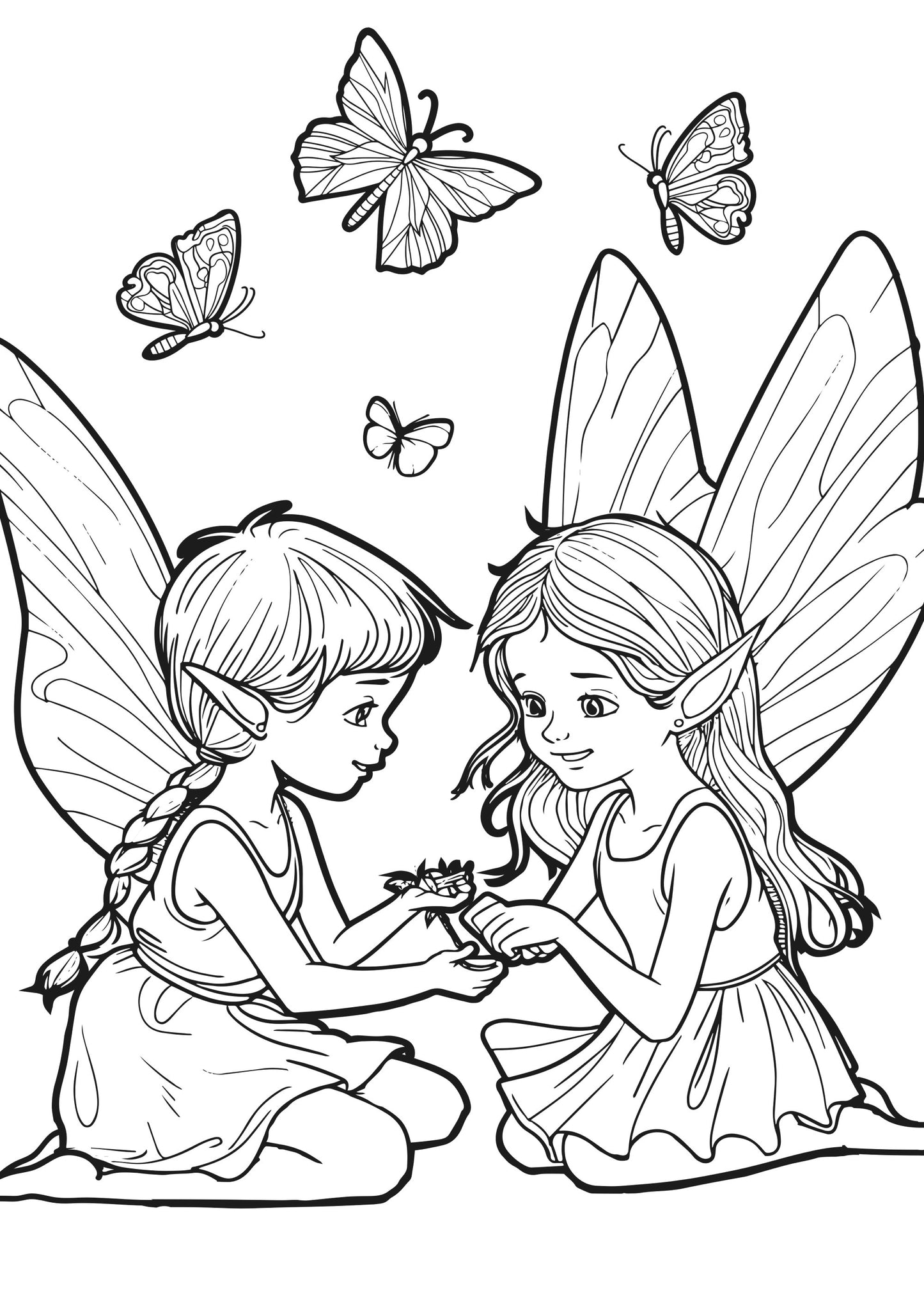 Fairyland Fun XXL Coloring Book
