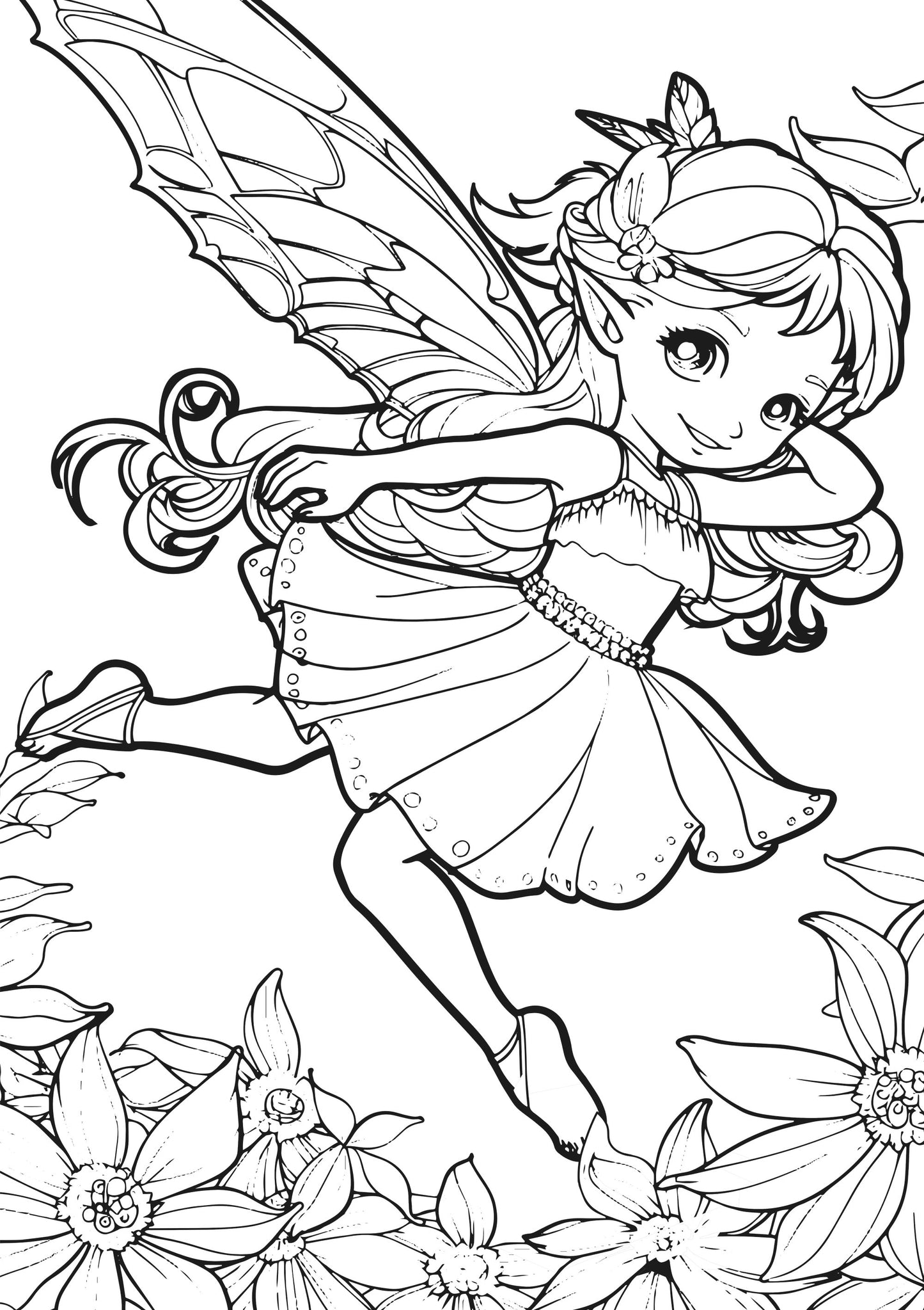 Fairyland Fun XXL Coloring Book