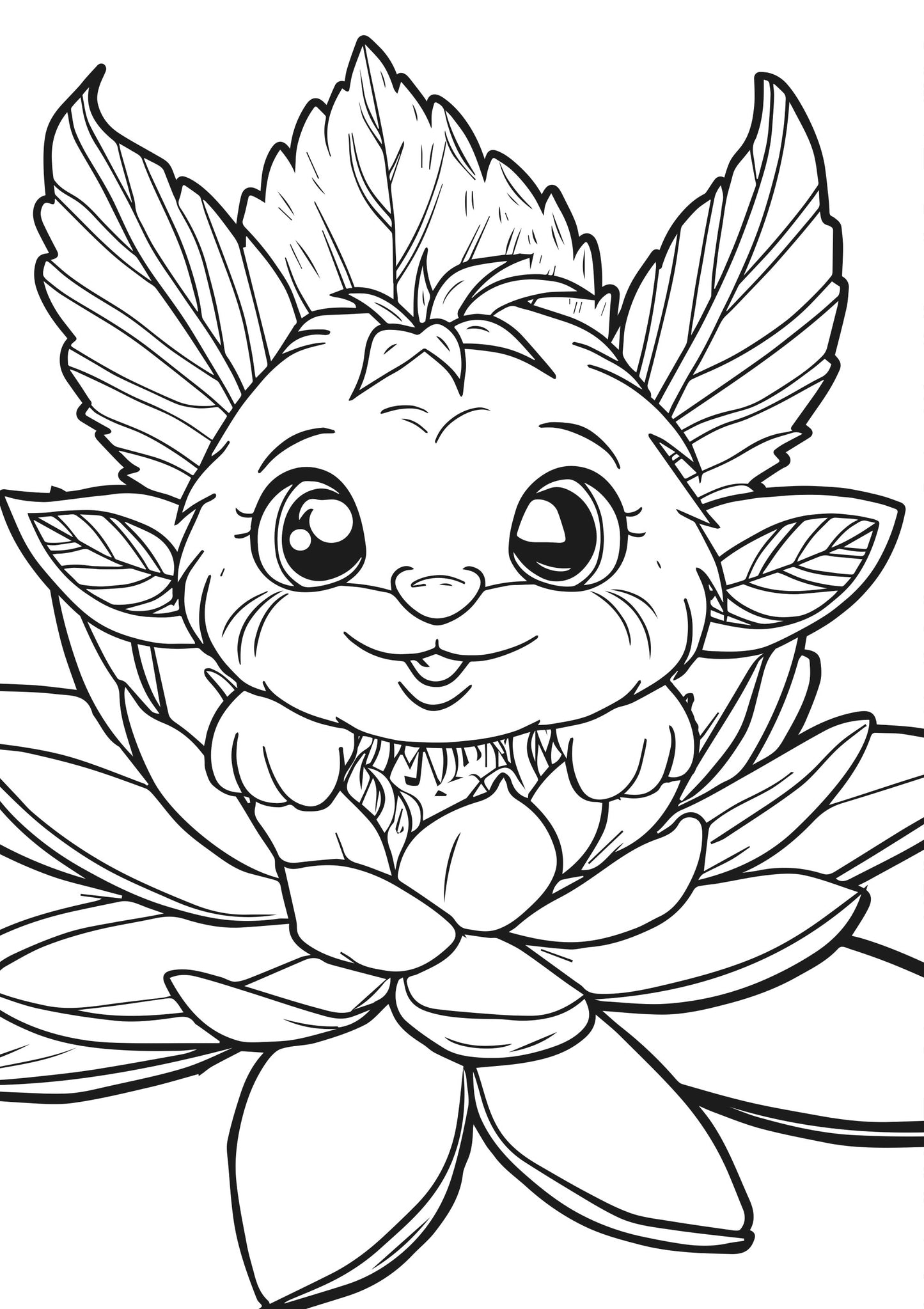 Fairyland Fun XXL Coloring Book