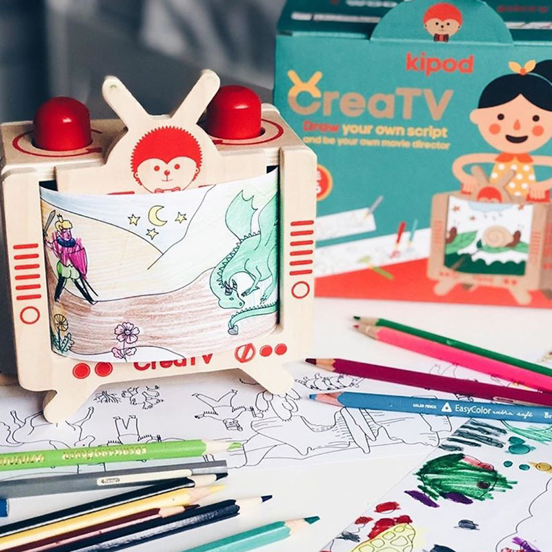 CreaTV - Wooden Craft TV Storytelling Kit
