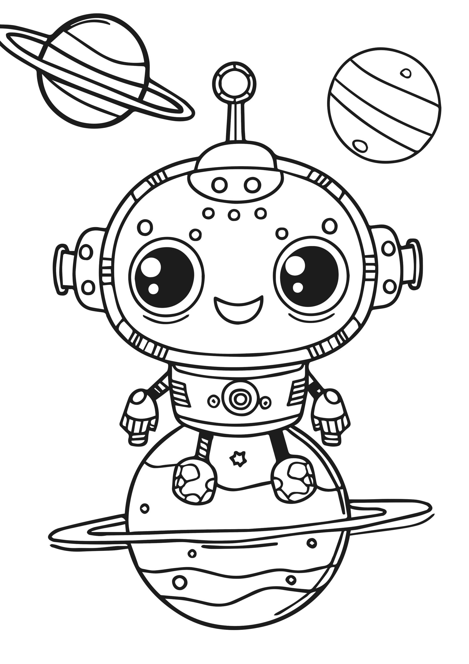 Space Race XXL Coloring Book