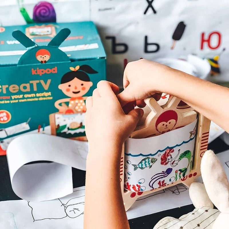CreaTV - Wooden Craft TV Storytelling Kit