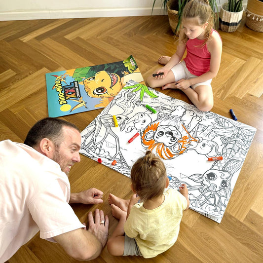 Why XXL Coloring Books Are Taking Family Fun to the Next Level