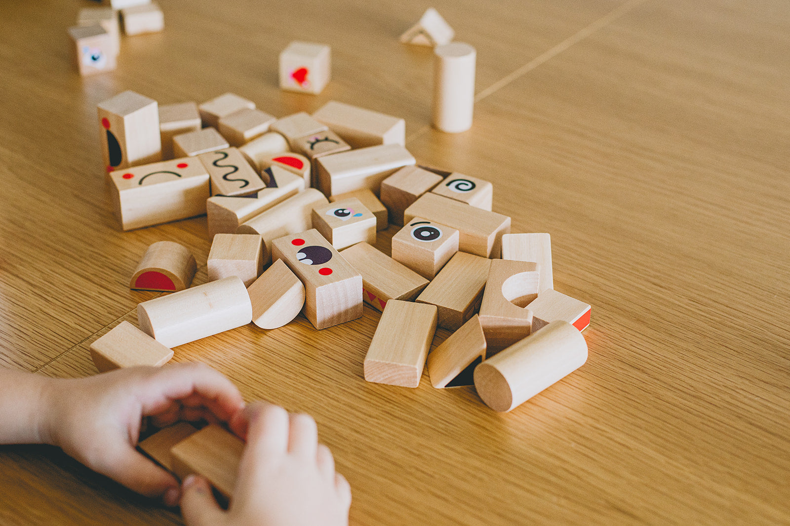 Expression Blocks Expression Wooden Blocks – Nova Toys