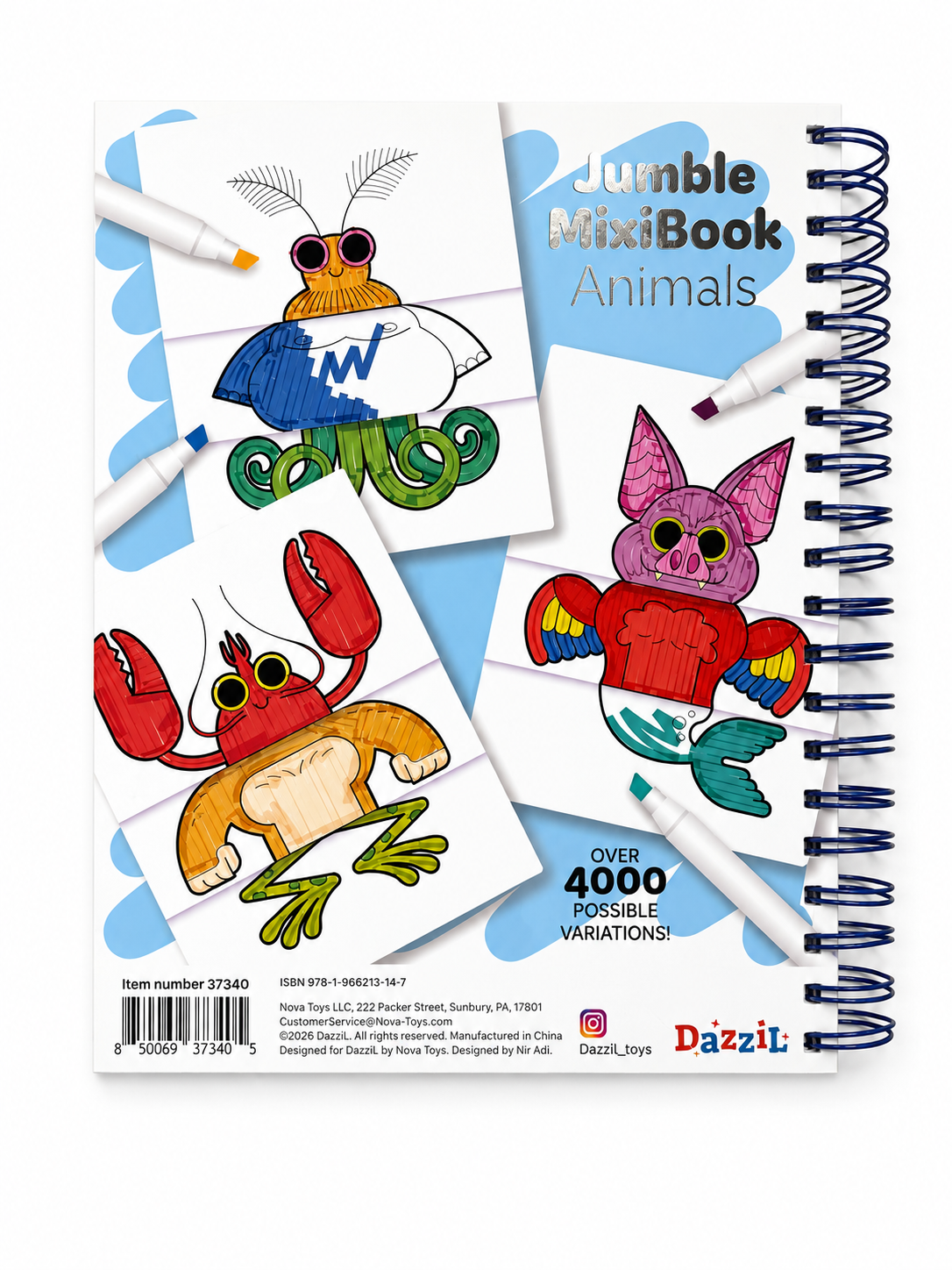 Jumble MixiBook - Animals