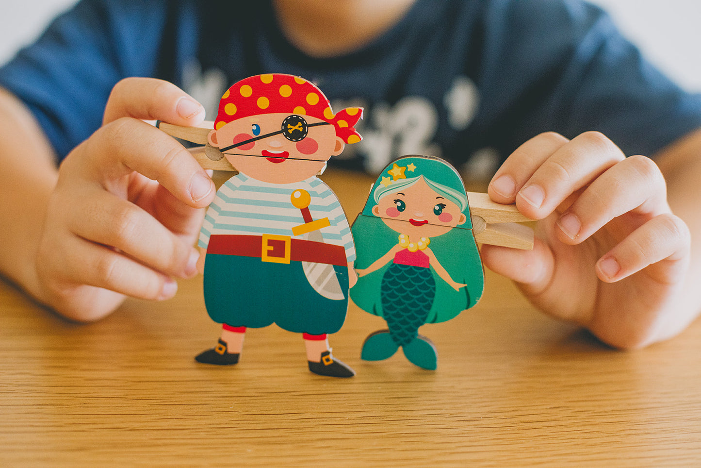 Clothespin Puppets Pirates – Nova Toys