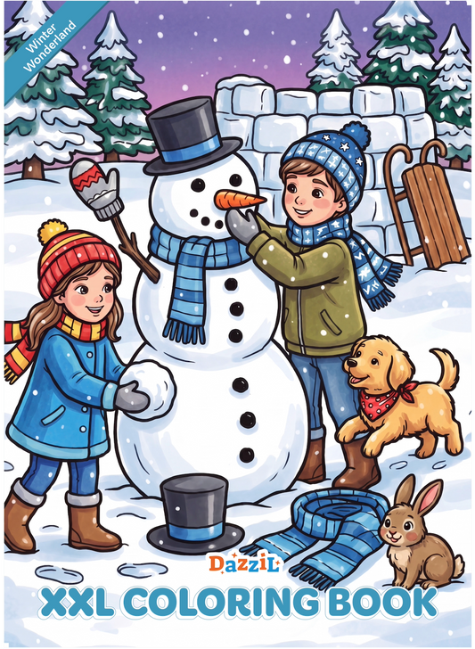 Winter Wonderland XXL Coloring Book