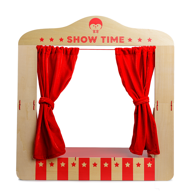 Buy Wooden Table Top Puppet Theater – Nova Toys