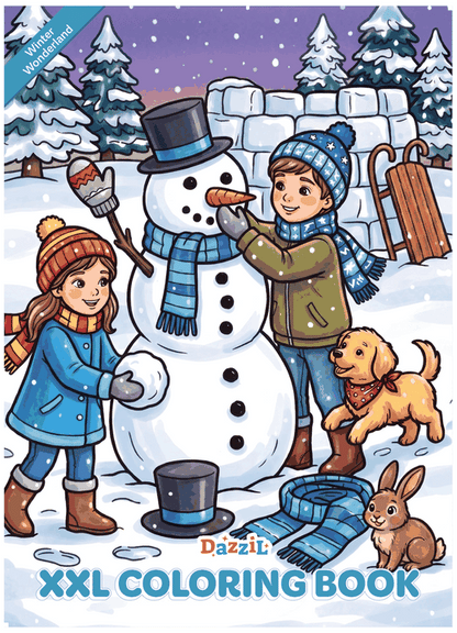 Winter Wonderland XXL Coloring Book