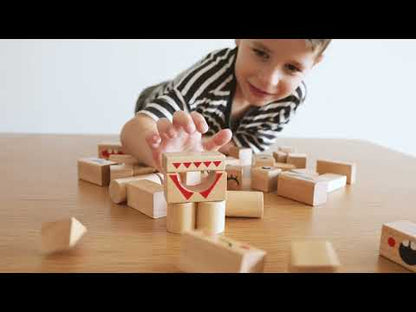 Expression Wooden Blocks